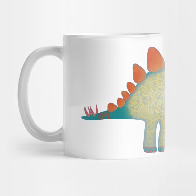 Stegosaurus Dinosaur by NicSquirrell